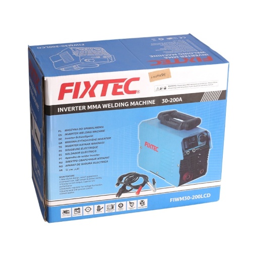 Aparat de sudura inverter FIXTEC MMA 30-200A, afisaj LCD, portabil - Img 5