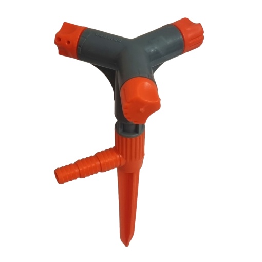 Aspersor Rotativ din PVC cu 3 Brate si Pivot pentru Stropire Eficienta - Img 2