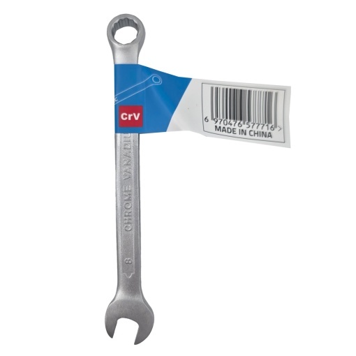 Cheie fixa inelara FIXTEC 8mm CR-V 32.5×26×13.5cm lucioasa - Img 2