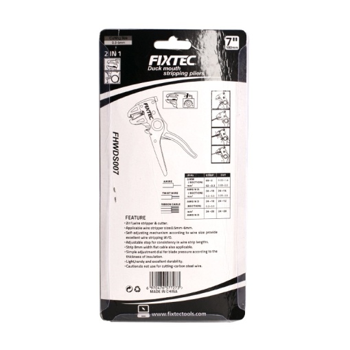 Cleste dezizolat automat FIXTEC 7" falci late - Img 5