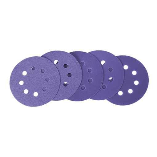 Disc abraziv FIXTEC 125 mm granulatie P150 pentru slefuitor orbital - Img 3