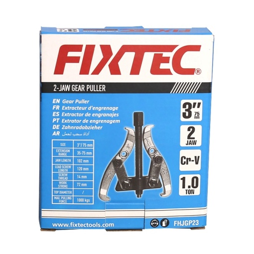 Extractor cu 2 brate FIXTEC 6", otel CR-V - Img 6