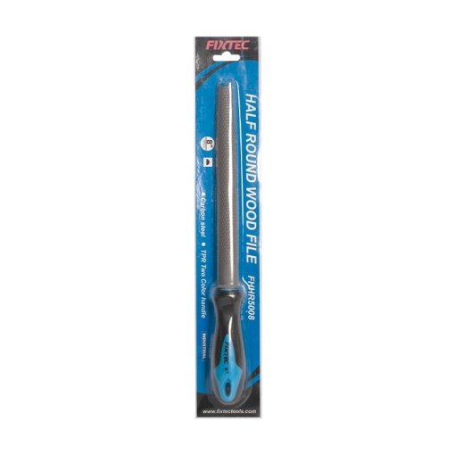 Pila semirotunda lemn FIXTEC 8" otel T12 - Img 4