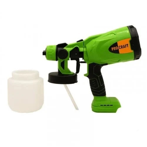 Pistol de vopsit PROCRAFT PSE20, 800W, 20V, debit 160ml/min, fara acumulator - Img 3