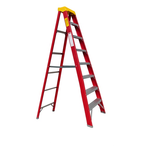 Scara Pliabila din Fibra de Sticla 2.1m 7 Trepte Heimdall - Img 2