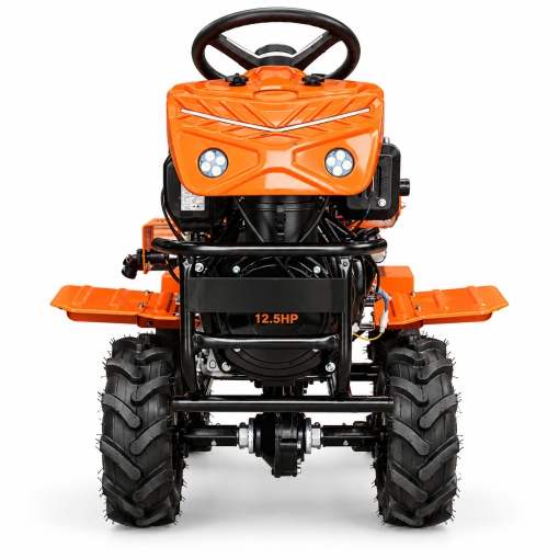 Tractoras Agricol Diesel 4x4, 12.5 CP, cu Scaun si Volan, BD195E-4Drive - Img 2