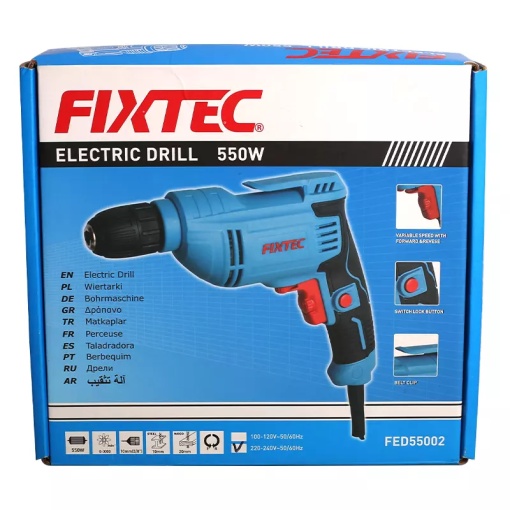 Bormasina electrica cu fir FIXTEC 550W - Img 4
