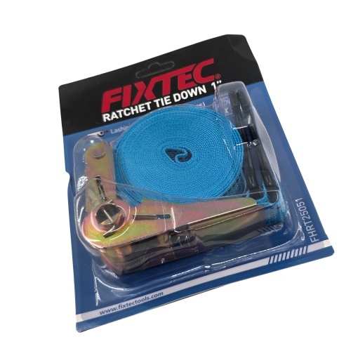 Chinga FIXTEC 1" 5m cu Clichet Aluminiu si Carlige - Img 3