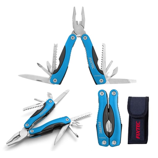 Cleste multifunctional FIXTEC 15-in-1, inox