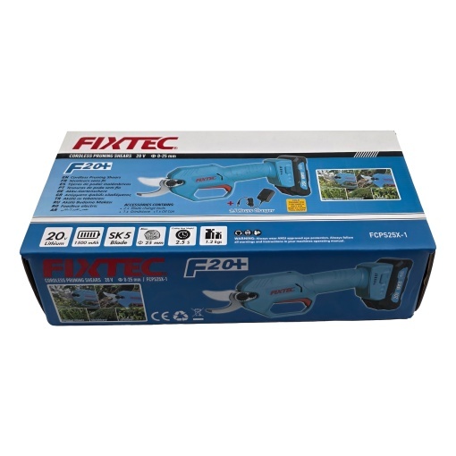 Foarfeca de Tuns FIXTEC 20V Fara Fir pentru Gradina - Img 6