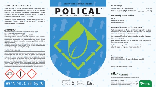 Ingrasamant Polical, amestec lichid de calciu si magneziu - Img 3