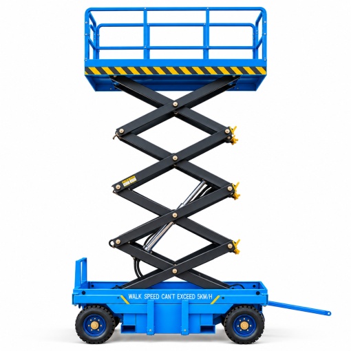 Platforma Mobila tip Foarfeca (Nacela), 6 m, Capacitate 500 kg, Actionare Hidraulica, NT-LIFT-6M-500KG - Img 2
