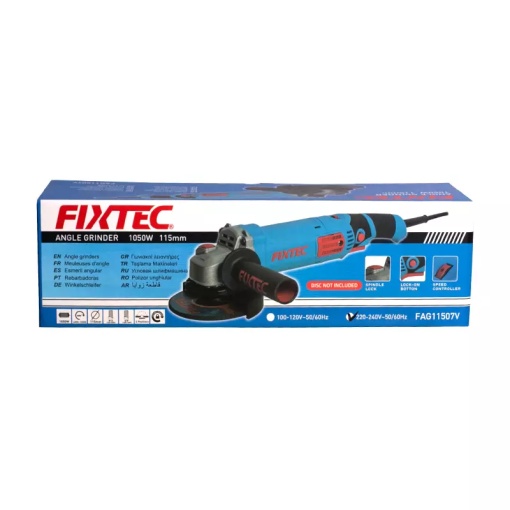 Polizor unghiular FIXTEC 1050W, 115mm, viteza variabila - Img 6
