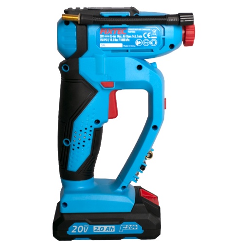 Pompa aer FIXTEC 20 V (fara baterie) – presiune 150 PSI LCD - Img 2