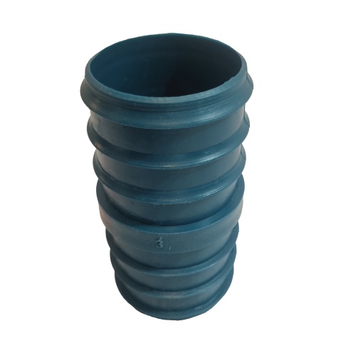 Racord Dublu pentru Furtun PVC albastru - 3'' - Conectare Rapida - Img 2