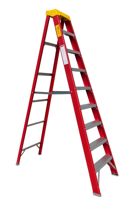 Scara Pliabila din Fibra de Sticla 2.4m 8 Trepte Heimdall - Img 2
