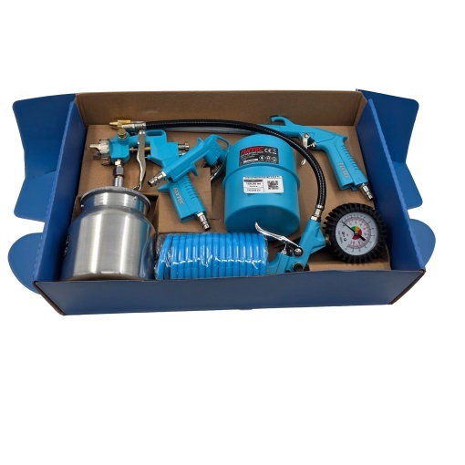 Set 5 Unelte Pneumatice FIXTEC Standard UE, Profesional - Img 3