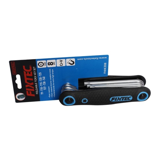 Set 8 chei Torx pliante FIXTEC T9‑T40 CR‑V - Img 5