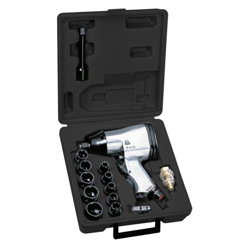 Set cheie pneumatica impact FIXTEC 1/2", 340Nm, kit complet - Img 6