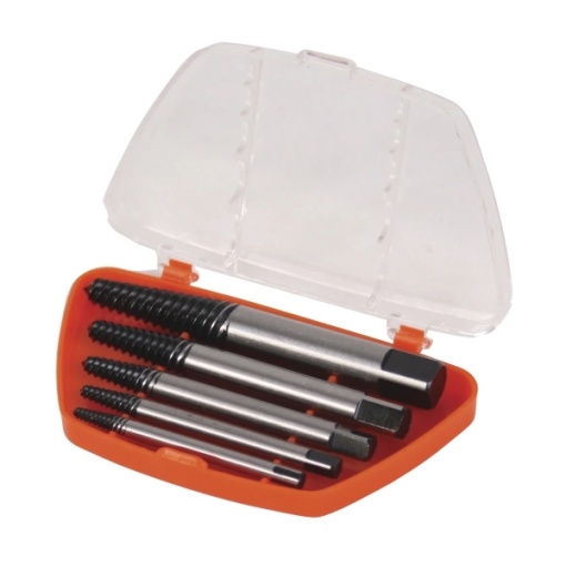 Set extractoare suruburi rupte Evotools 674398, 3-18mm, 5 bucati - Img 2