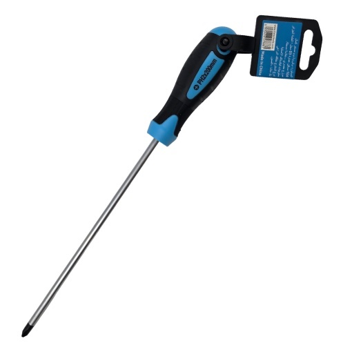 Surubelnita stea profesionala FIXTEC PH2 200 mm CR‑V, varf magnetic - Img 2