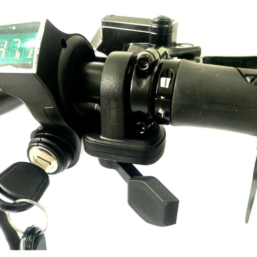 Trotineta electrica KULT UBGO III, motor 1000W, baterie 48V/24Ah, autonomie 70-100km, viteza 60km/h, roti 10inch, negru - Img 15