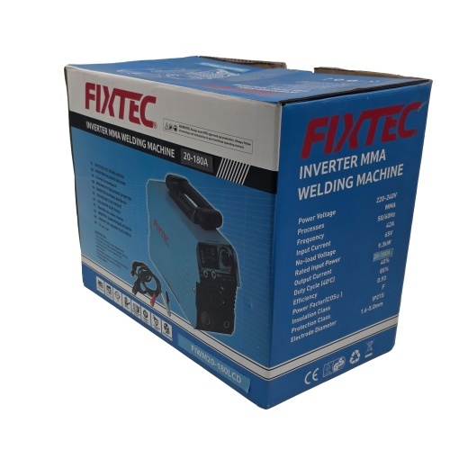 Aparat sudura MMA inverter cu afisaj LCD 180A FIXTEC - Img 9