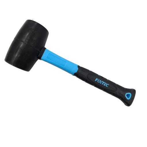 Ciocan Cauciuc FIXTEC 700g cu Maner Fibra de Sticla - Img 3