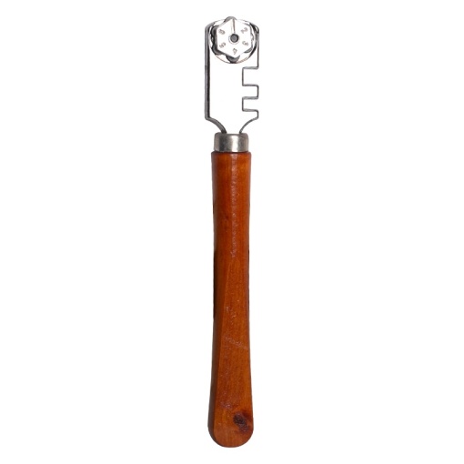 Diamant taiat sticla FIXTEC cu 6 roti metalice lemn 130 mm - Img 5