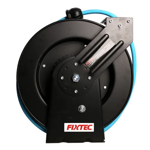 Furtun pneumatic retractabil FIXTEC 3/8″ 15 m BSP - Img 3
