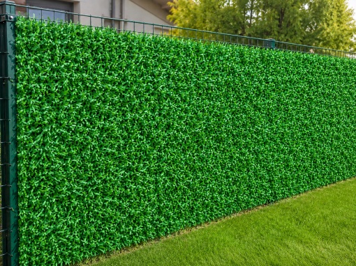 Gard viu artificial decorativ, 1.5 x 10 m, pentru garduri, terase si balcoane - Img 2