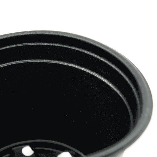 Ghivece rotunde, 10.5 cm, plastic, margini rotunjite - Img 3
