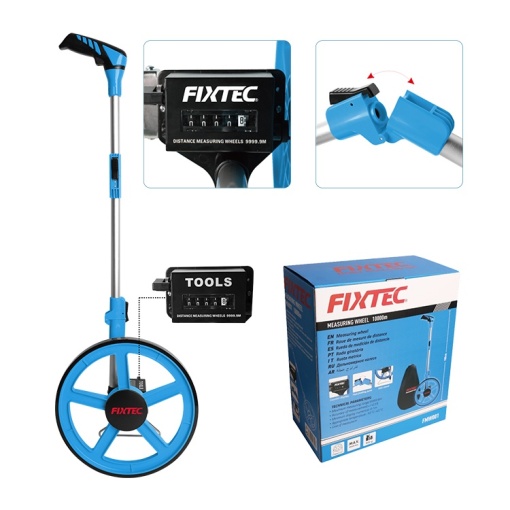 Roata de masurat FIXTEC, raza 0-9999.9m, maner pistol - Img 6