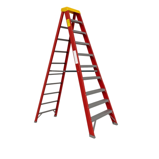 Scara Pliabila din Fibra de Sticla 2.7m 9 Trepte Heimdall - Img 2