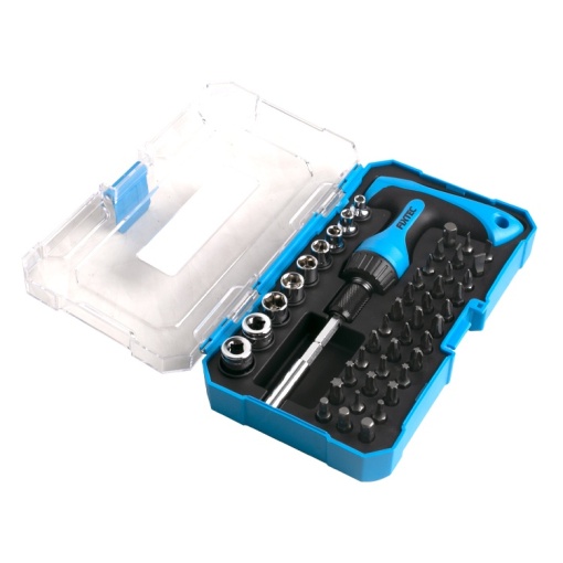 Set 47 piese surubelnita cu clichet Teu FIXTEC CR‑V - Img 3