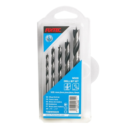 Set burghie lemn FIXTEC SDS‑Plus 2 buc (5 &amp; 12 mm) - Img 4