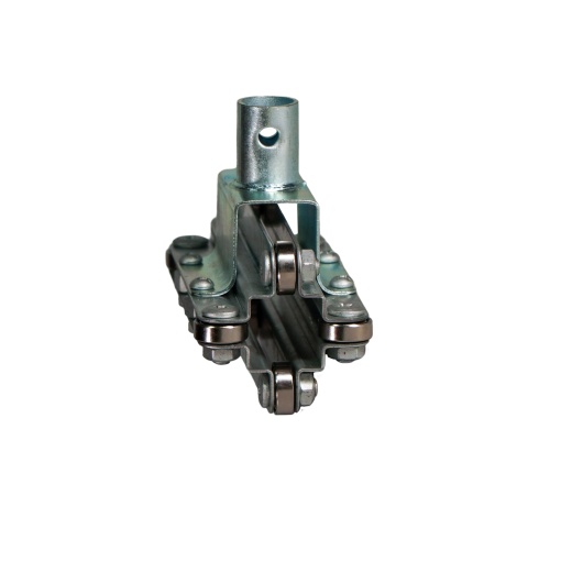 Suport de catarare / trolley galvanizat 25 mm – pentru macara electrica/manuala solarii - Img 2
