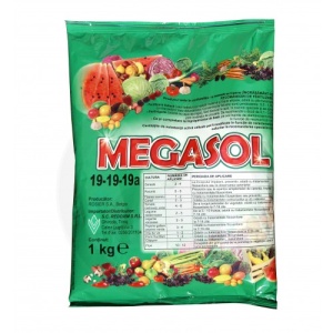 Ingrasamant solubil MEGASOL 19-19-19, pentru irigare prin picurare