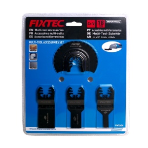 Set 4 Accesorii FIXTEC FMTA04 pentru Scule Multifuncționale – Tăiere Lemn