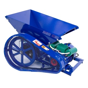 Zdrobitor electric pentru struguri, 500 kg/oră, cuvă 15 kg, motor 0.50 kW
