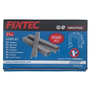 Capse tip Grapa FIXTEC GA‑21, 12.8×10 mm, 5000 bucăți