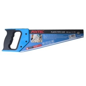 Fierastrau manual FIXTEC 350 mm 12 TPI pentru tevi si lemn
