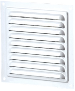 Grila de Ventilatie Metalica cu Plasa EvoSanitary