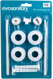 Set Montaj Calorifer EvoSanity Al 1/2