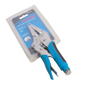 Cleste Blocabil FIXTEC 9″ varf lung CR-V cu prindere blocanta