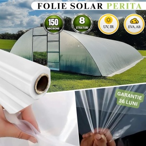 Folie Solar PERITA 150 Microni, 36 de Luni Garantie, 8 straturi