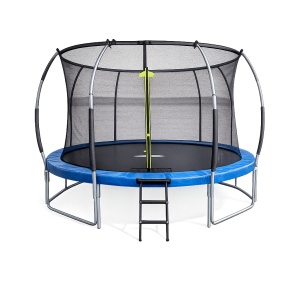 Trambulină de grădină 152 cm cu plasă de protecție Albastra