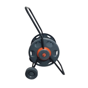 Carucior cu tambur pentru furtun gardina, 1/2"-60m, 5/8"-45m, 3/4"-30m