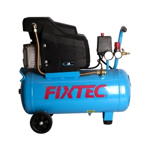 Compresor de aer FIXTEC 2HP, 24L, 8 bar, portabil, 206L/min