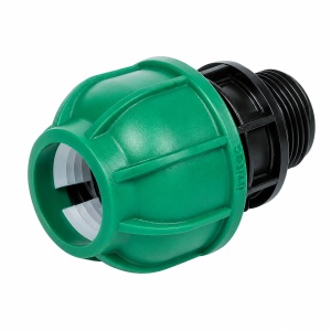 Racord Compresiune cu Filet Exterior 25 mm x 1" FE, Polipropilena, 10 Bar